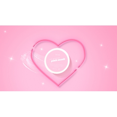 Roze gezichtsmasker (klei) 100ml Roze gezichtsmasker (klei) 100ml